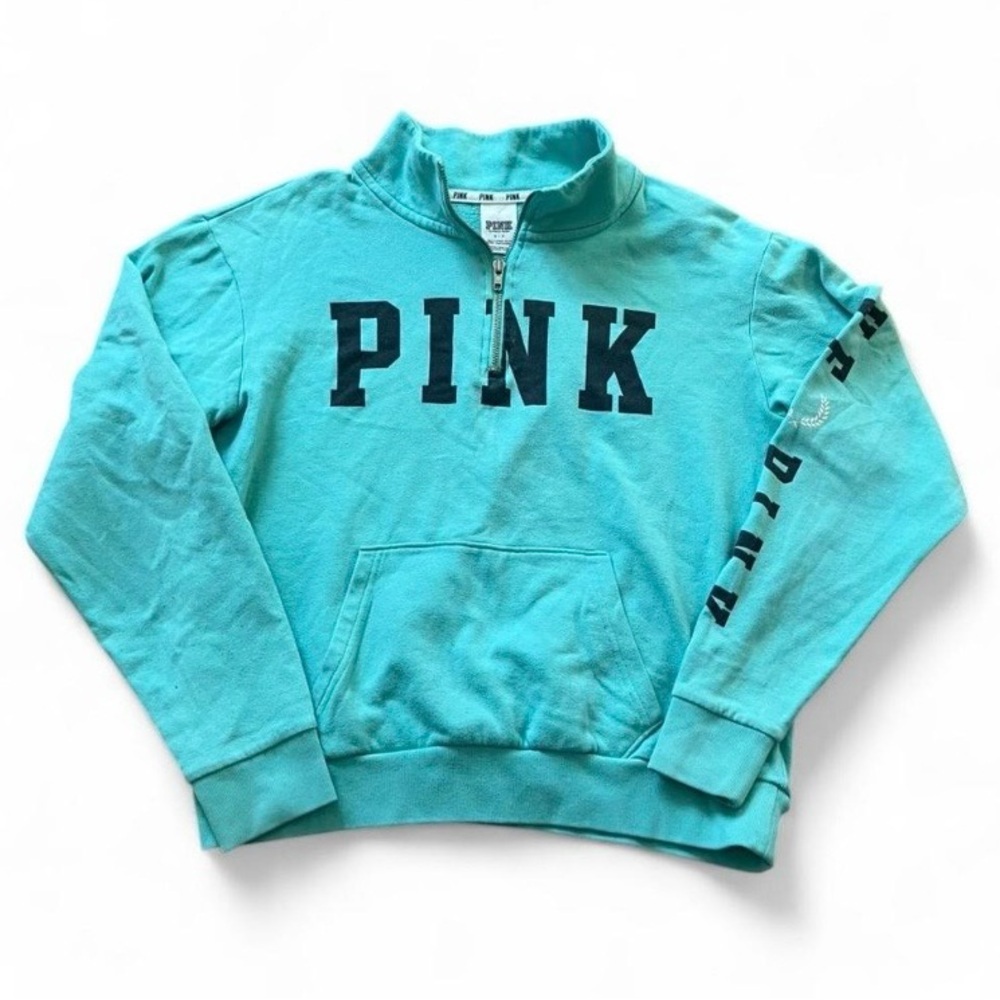 Victoria's Secret PINK Turquoise Zip-Up